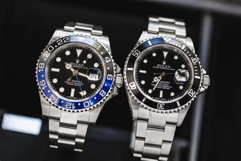 rolex sub vs gmt